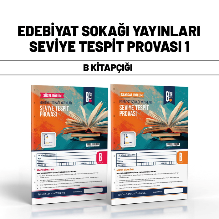 E.SOKAĞI 08.SINIF DENEME SAYISAL/SÖZEL 1-B - 24-25